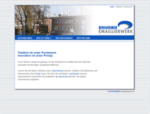 Tablet Screenshot of bergheimer.de